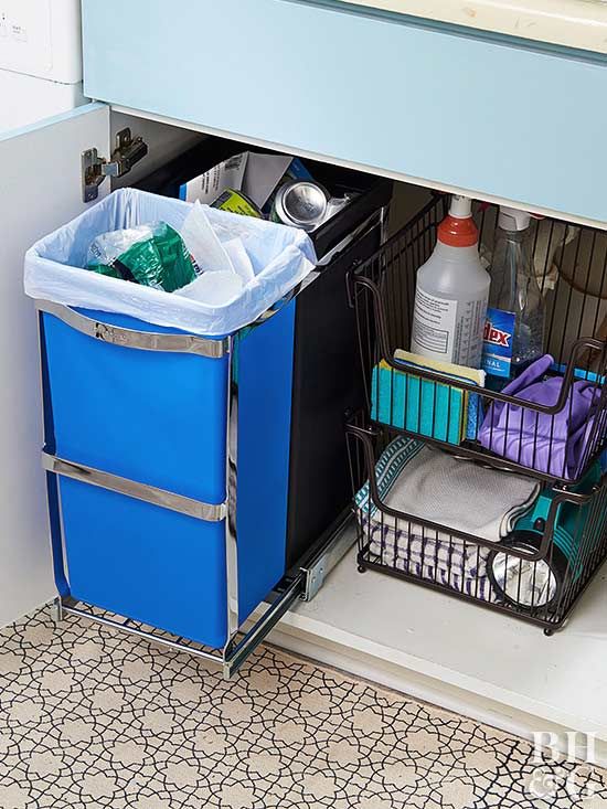 Provide a designated place for waste disposal, and empty the trash on a regular basis.